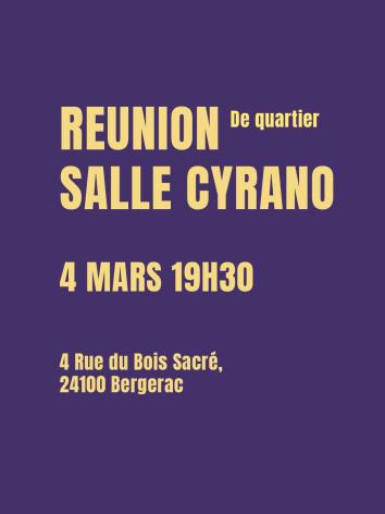 Image d'illustration pour l'événement Réunion rive gauche