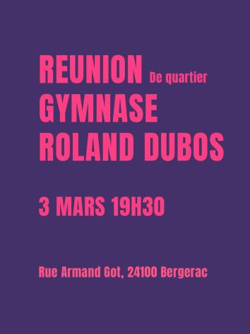 Image d'illustration pour l'événement Réunion du quartier Ouest