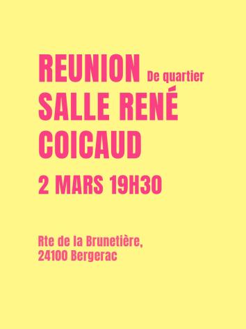 Image d'illustration pour l'événement Réunion du quartier Nord