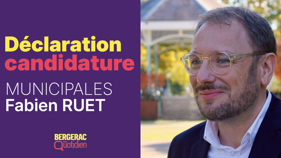Fabien RUET est officiellement candidat aux municipales