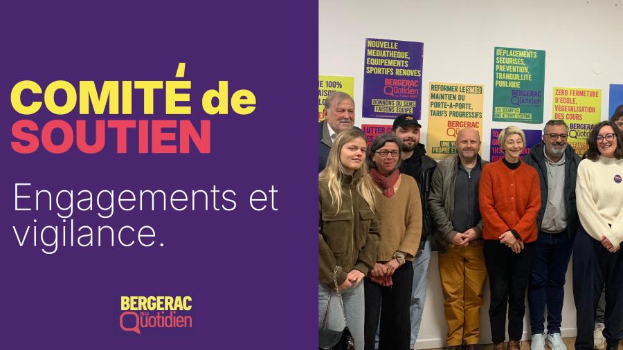Tout savoir sur le comité de soutien de Bergerac au Quotidien avec Fabien Ruet